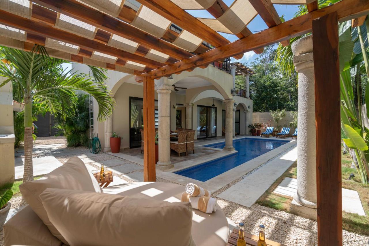 Tulum Stunning Villa For 10-Cabana-Private Pool-Parking מראה חיצוני תמונה