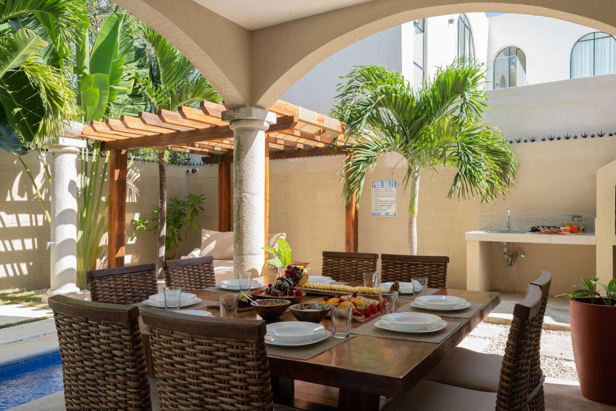 Tulum Stunning Villa For 10-Cabana-Private Pool-Parking מראה חיצוני תמונה